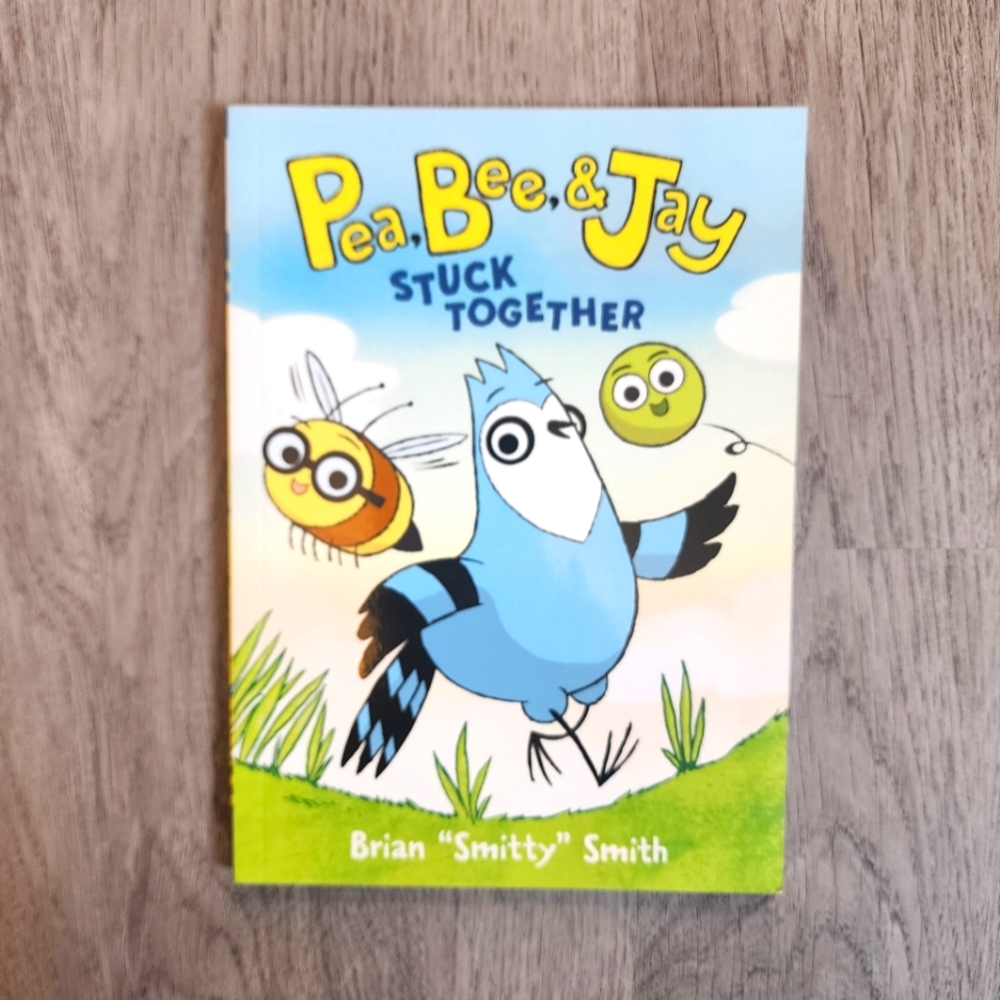 Pea, Bee & Jay Stuck Together Children's Fiction Paperback Graphic Novel Series